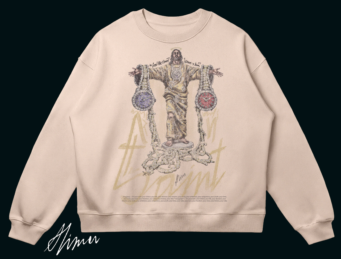 Oversized Sweatshirt (Saint)