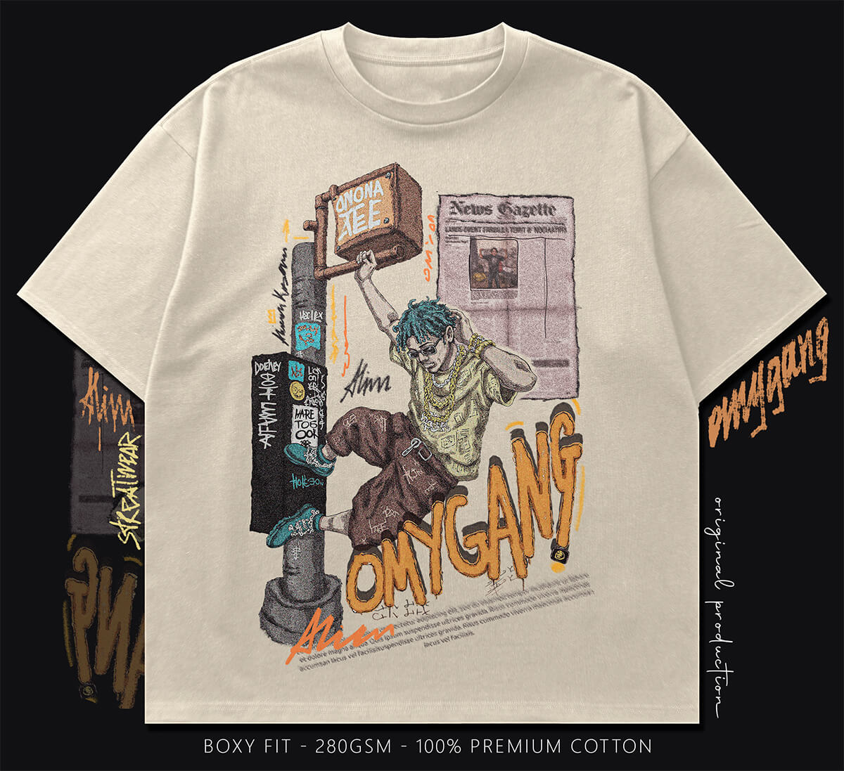 boxy t-shirt (omygang!)