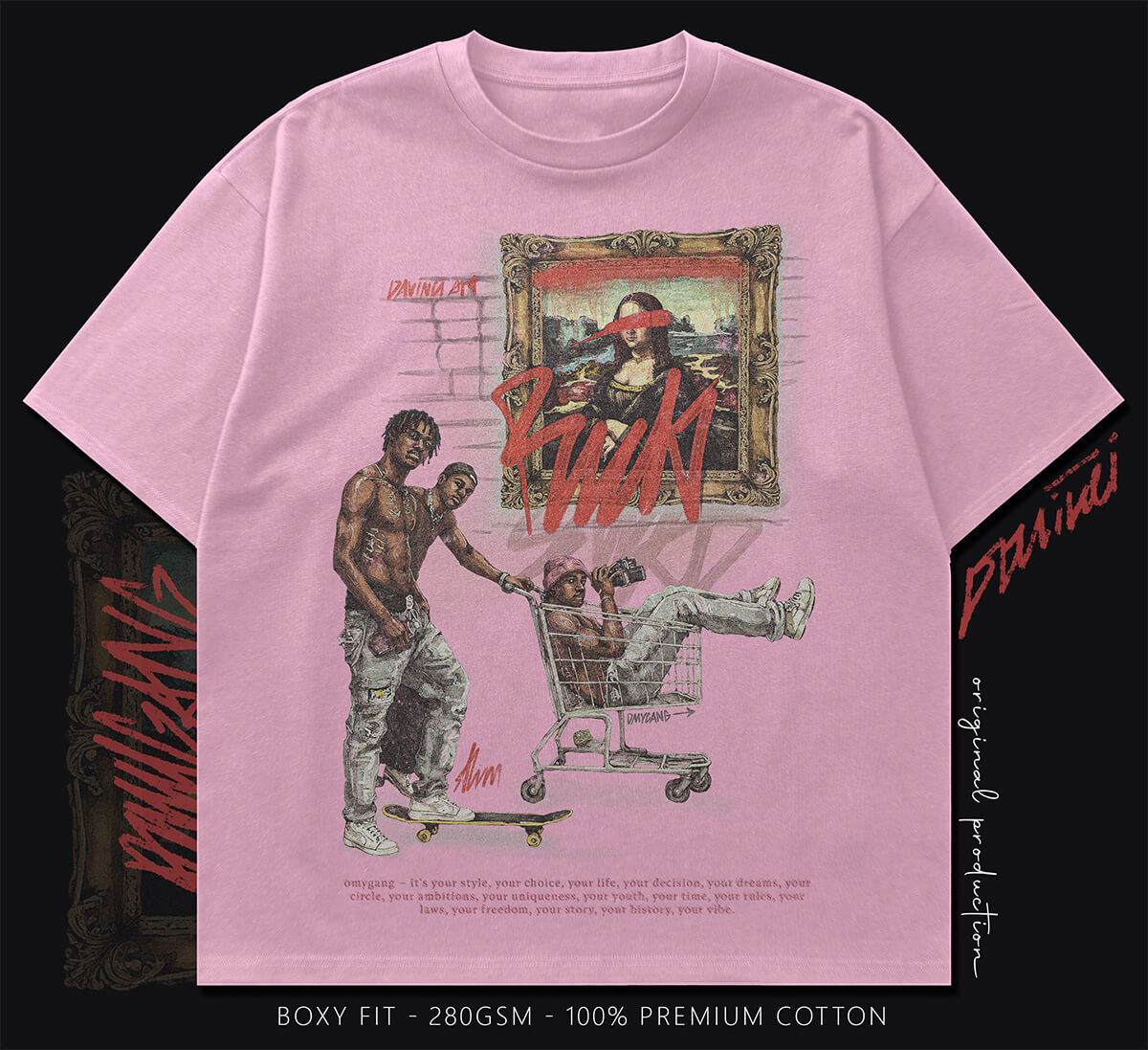 boxy t-shirt (davinci)