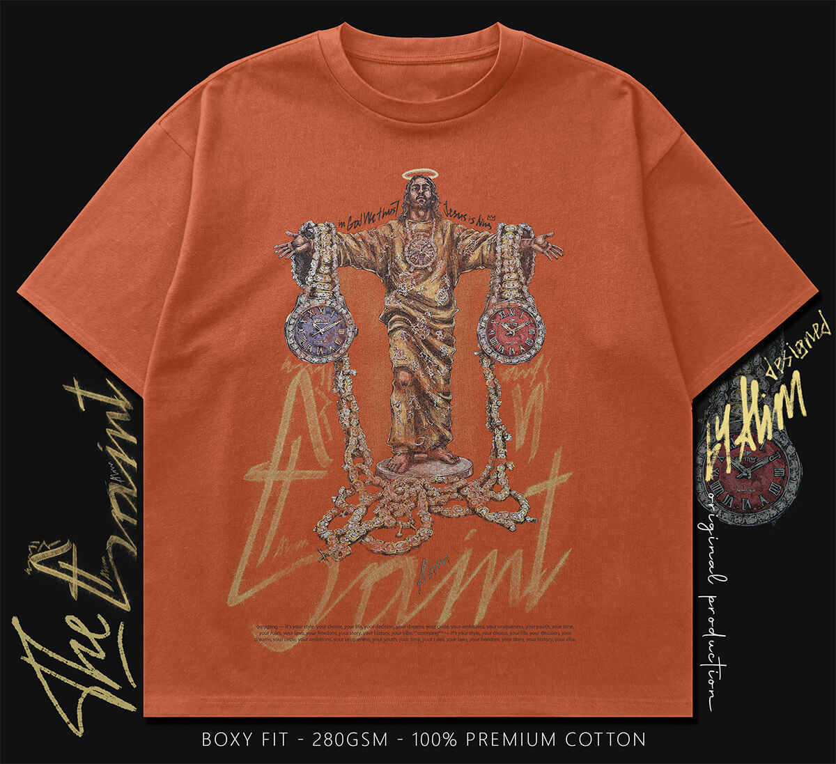 boxy t-shirt (saint)