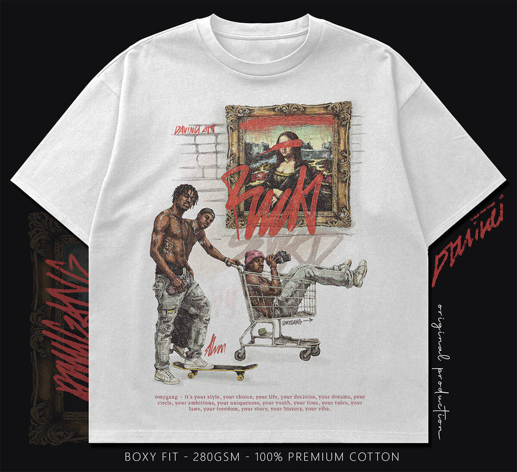 boxy t-shirt (davinci)