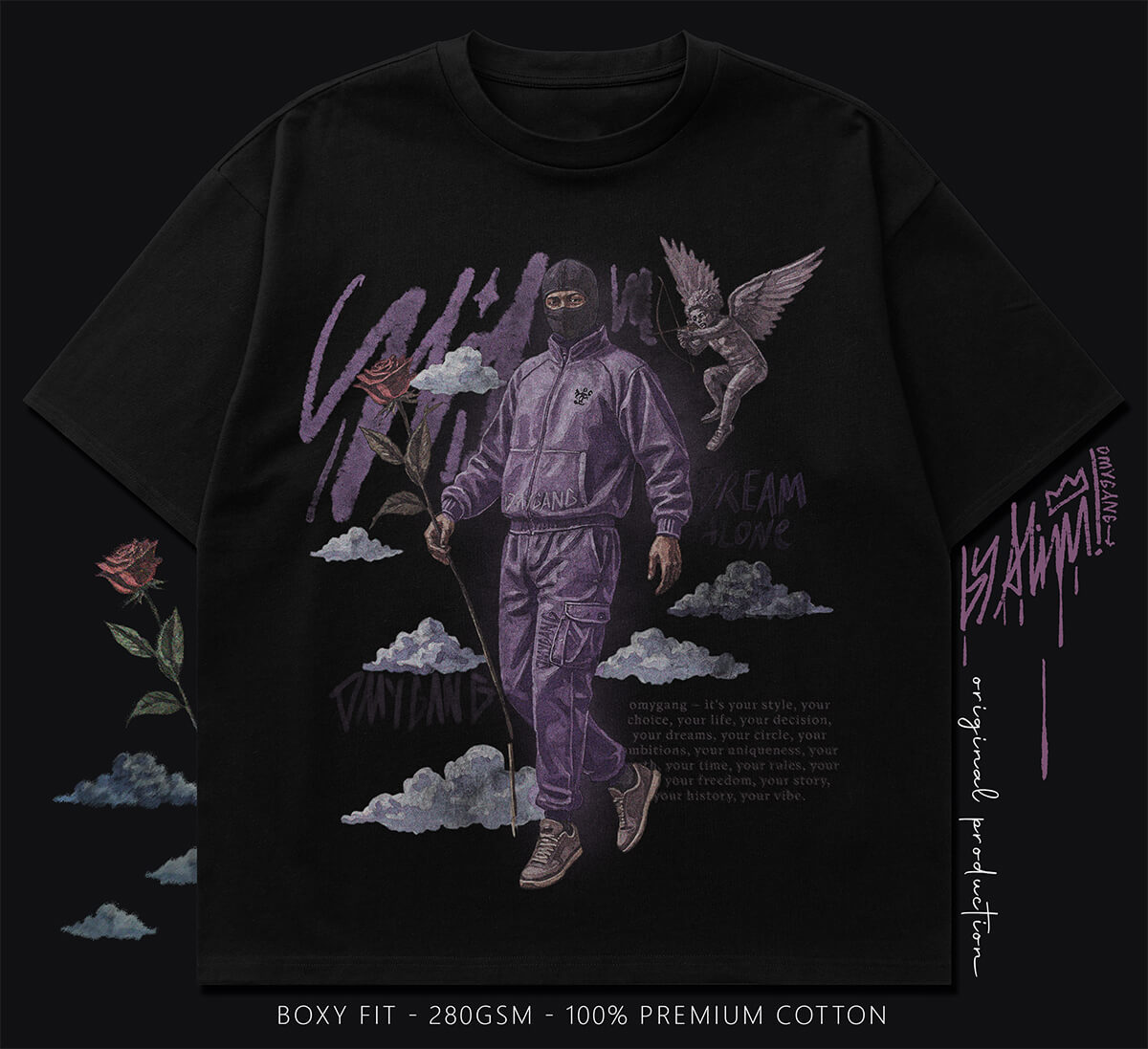 boxy t-shirt (dream alone)