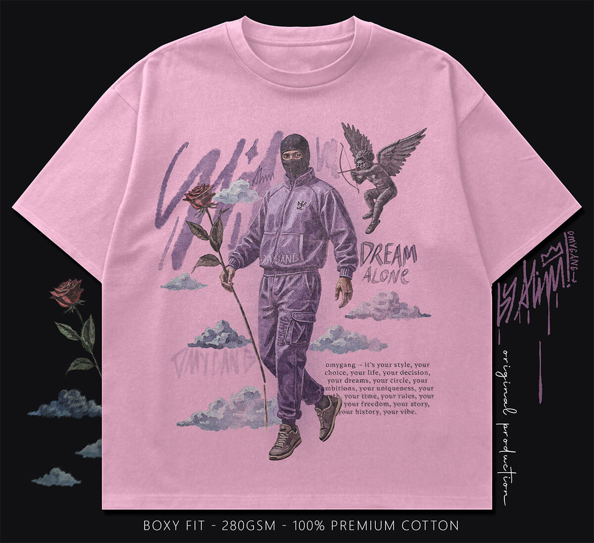 boxy t-shirt (dream alone)