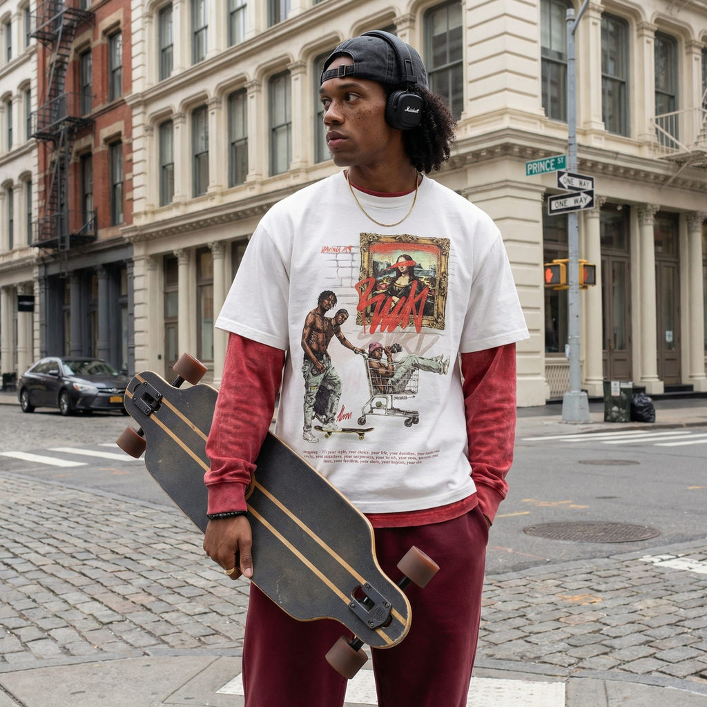 boxy t-shirt (davinci)