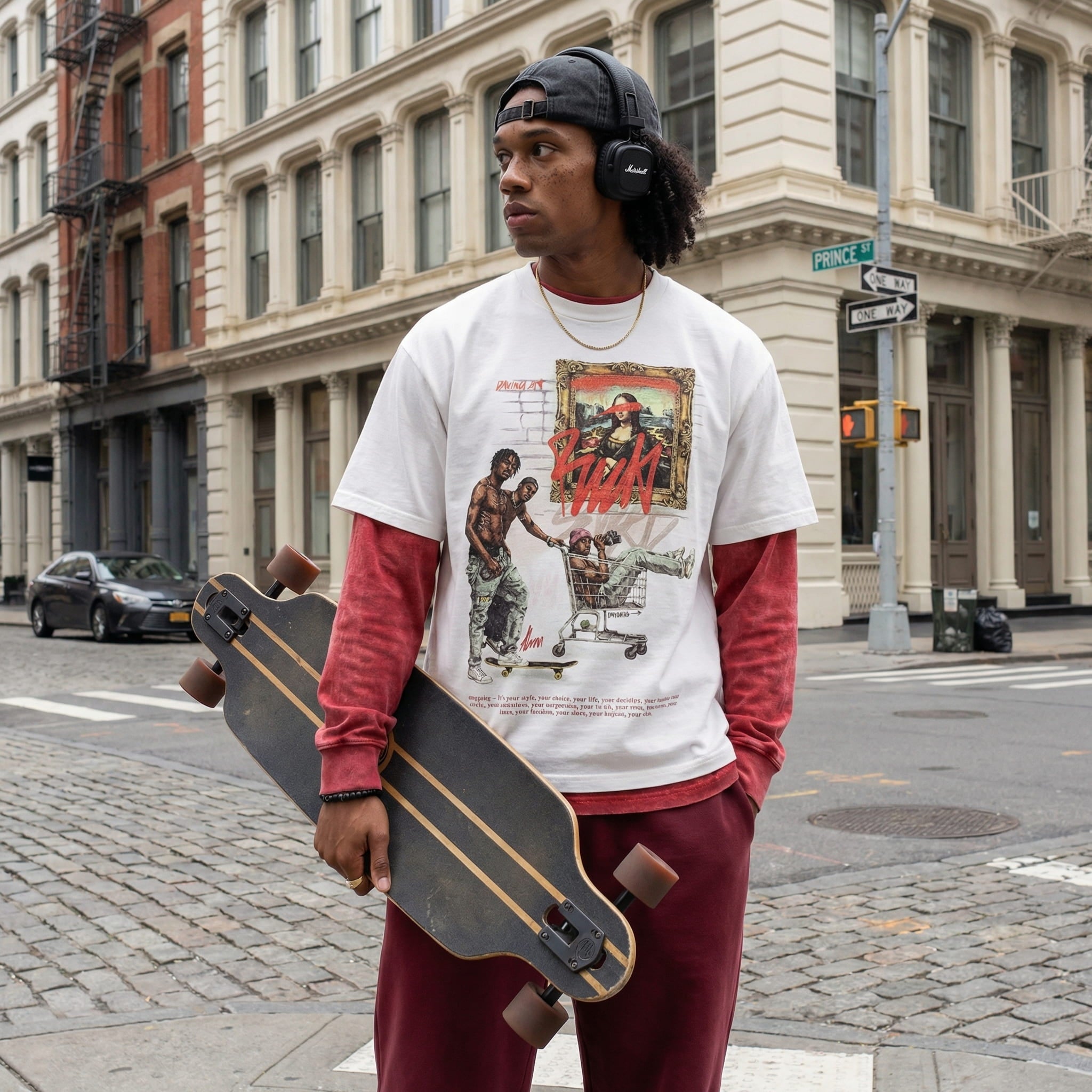 boxy t-shirt (davinci)