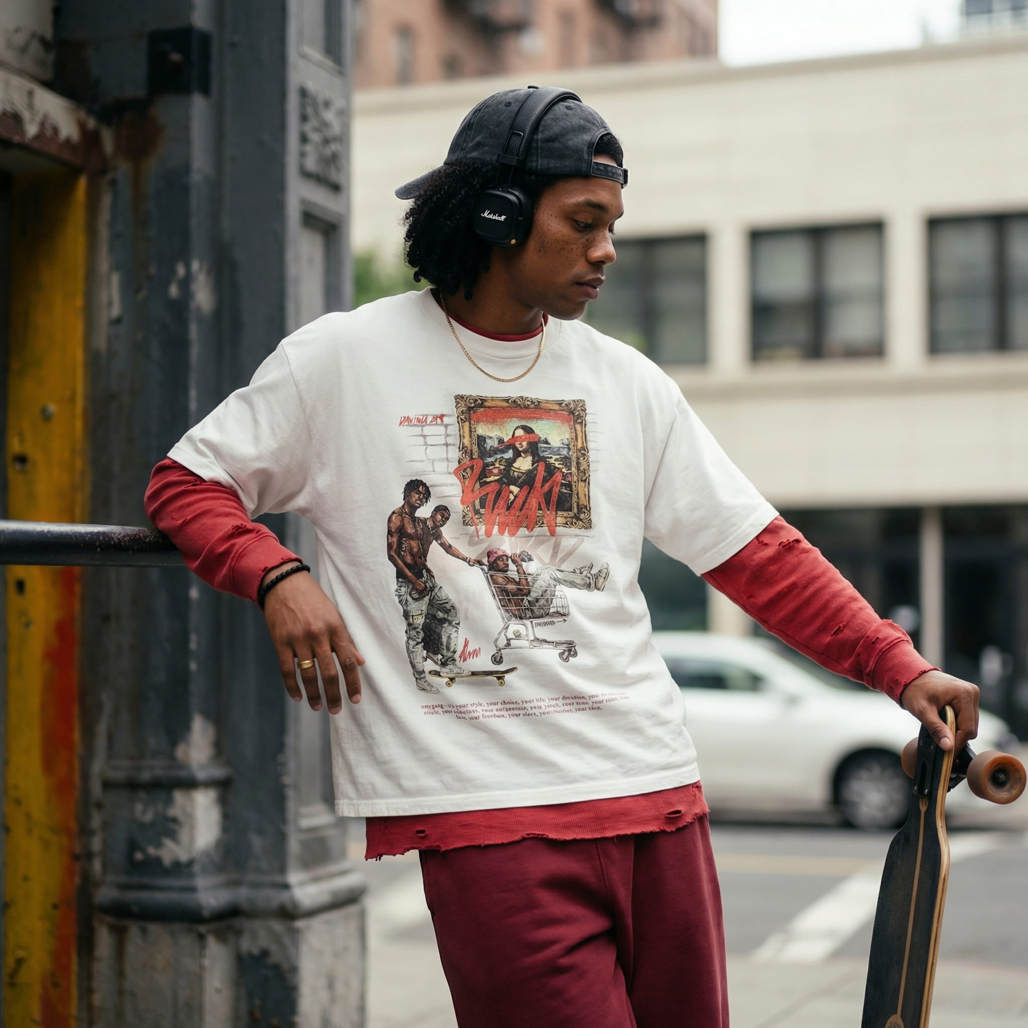 boxy t-shirt (davinci)