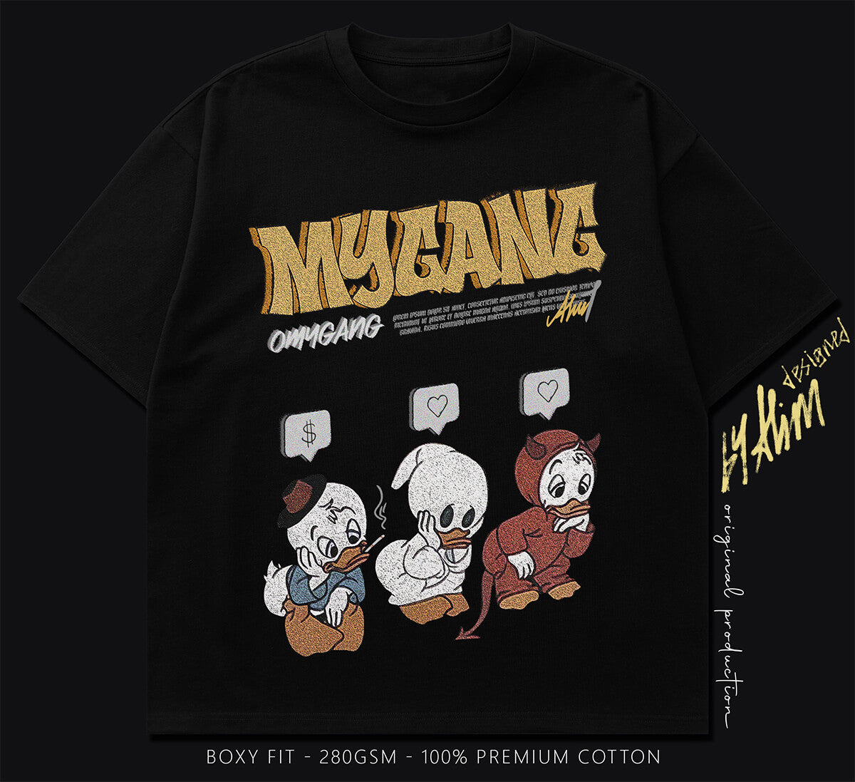 boxy t-shirt (mygang)