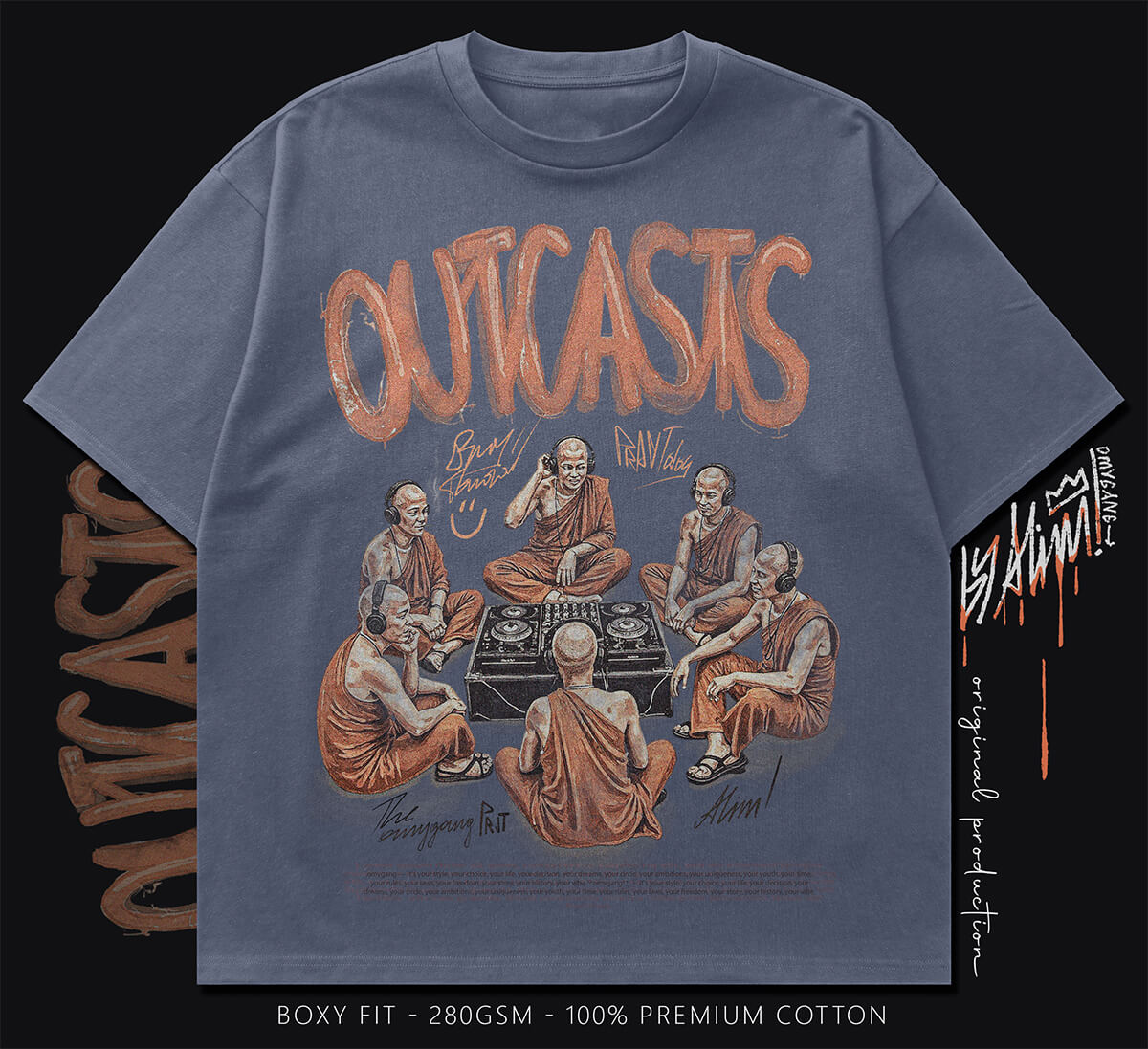 boxy t-shirt (outcasts)