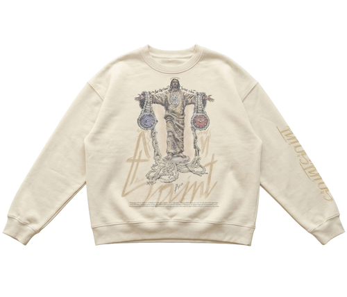 boxy sweat-shirt "Saint"