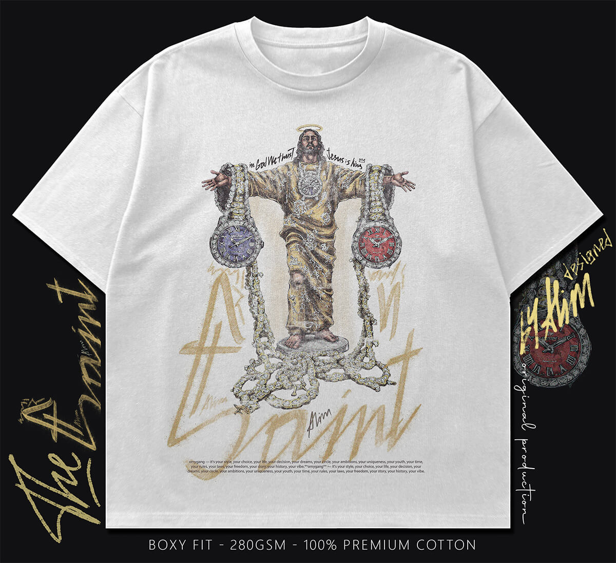 boxy t-shirt (saint)