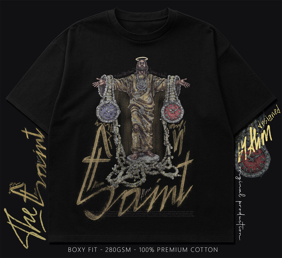 boxy t-shirt (saint)